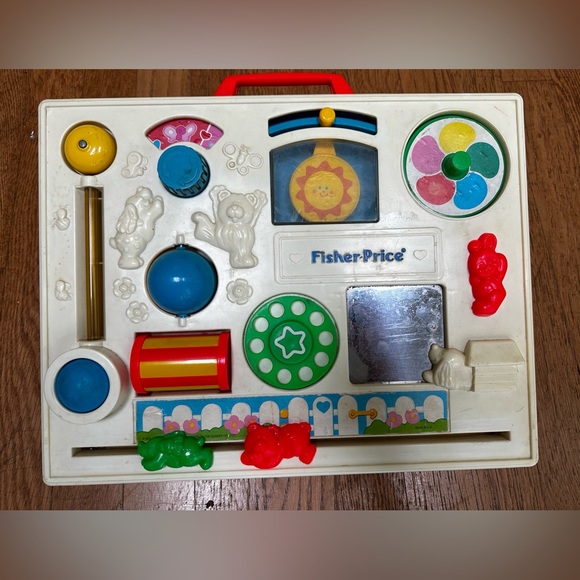 FisherPrice Toys 98s Vintage Fisher Price Crib Activity Center